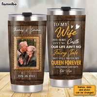 Personalized To My Wife Photo Steel Tumbler JL229 30O31 thumb 1