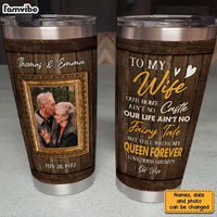 Personalized To My Wife Photo Steel Tumbler JL229 30O31 thumb 1
