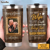 Personalized To My Wife Photo Steel Tumbler JL229 30O31 1