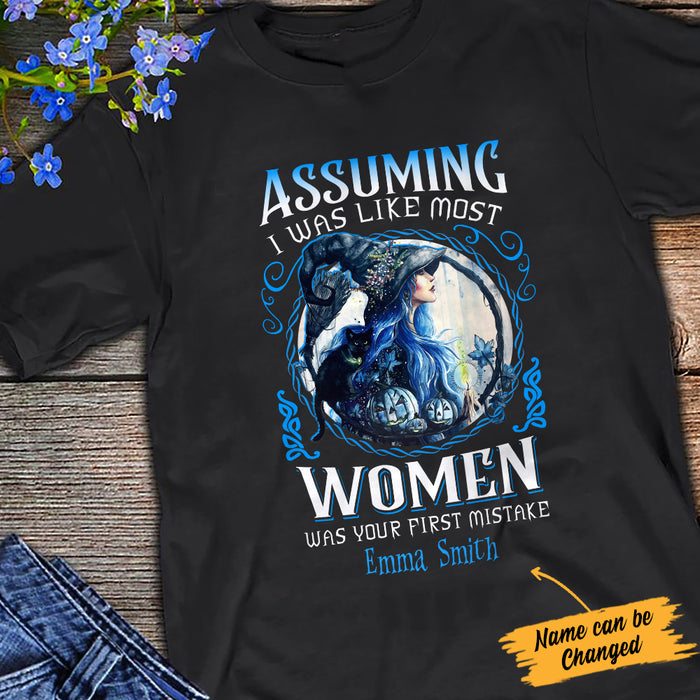 Personalized Halloween Witch Assuming T Shirt JL144 30O34 1