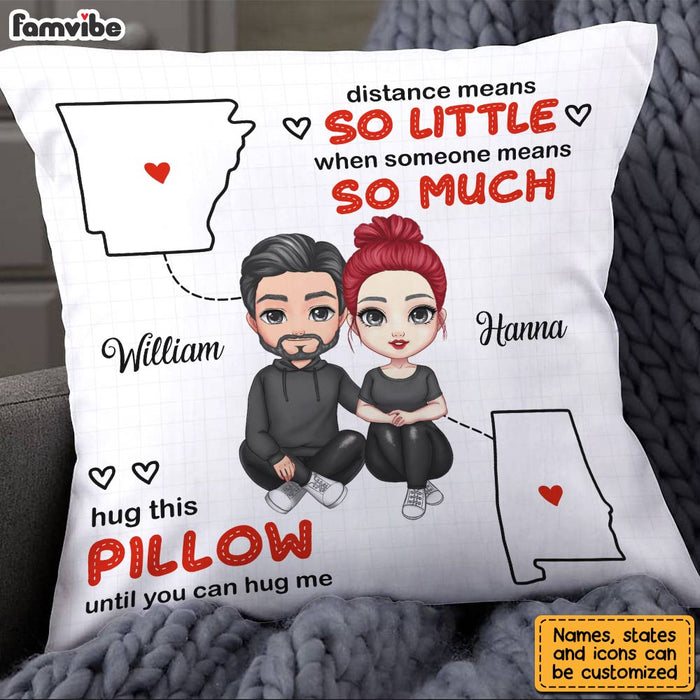 Personalized Couple Long Distance Pillow JL253 85O28 1