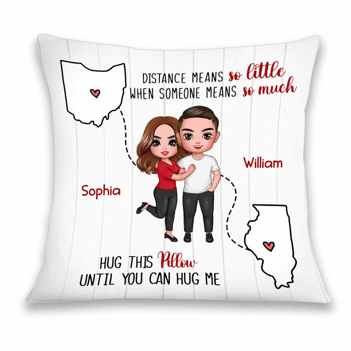 Personalized Couple Long Distance Pillow JL255 85O34 1
