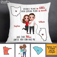 Personalized Couple Long Distance Pillow JL255 85O34 thumb 1