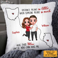 Personalized Couple Long Distance Pillow JL255 85O34 thumb 1