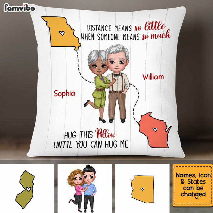 Personalized Couple Long Distance Pillow JL255 85O34 1