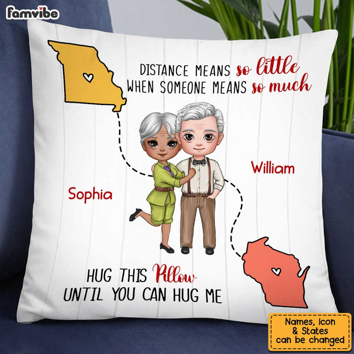 Personalized Couple Long Distance Pillow JL255 85O34 Famvibe