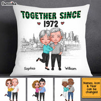 Personalized Love Couple Together Since Pillow JL262 32O34 thumb 1