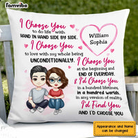 Personalized Couple I Choose You Pillow JL263 30O47 thumb 1