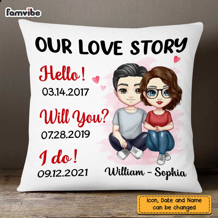 Personalized Couple Anniversary Pillow JL263 85O47 1