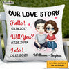 Personalized Couple Anniversary Pillow JL263 85O47 1