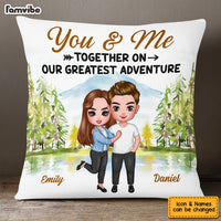 Personalized Couple You And Me Greatest Adventure Pillow JL261 32O53 thumb 1