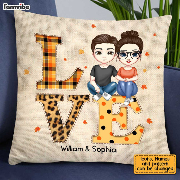Personalized Couple Love Pillow JL267 30O34 1