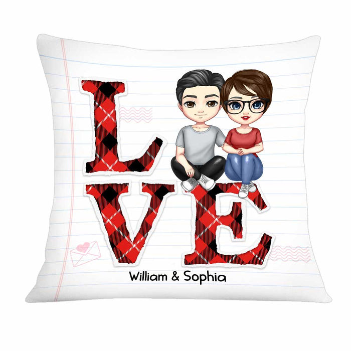 Personalized Couple Love Pillow JL262 30O34 1