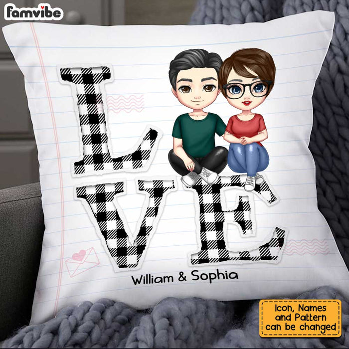 Personalized Couple Love Pillow JL262 30O34 1