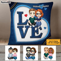 Personalized Couple Love Pillow JL266 30O53 thumb 1