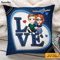 Personalized Couple Love Pillow JL266 30O53 thumb 1