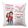 Personalized Couple I Choose You Pillow JL261 23O28 1