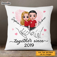 Personalized Couple Together Since Pillow JL262 23O47 thumb 1