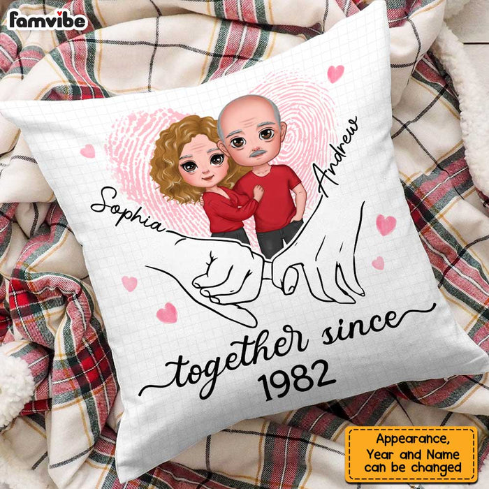 Personalized Couple Together Since Pillow JL262 23O47 1
