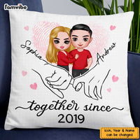 Personalized Couple Together Since Pillow JL262 23O47 thumb 1