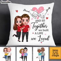 Personalized Together Couple Pillow JL263 23O34 thumb 1