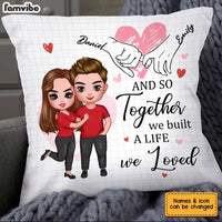 Personalized Together Couple Pillow JL263 23O34 thumb 1