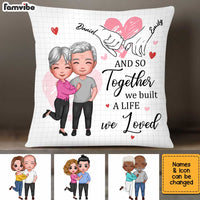 Personalized Together Couple Pillow JL263 23O34 thumb 1