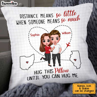 Personalized Love Couple Long Distance Pillow JL273 32O34 thumb 1