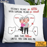 Personalized Love Couple Long Distance Pillow JL273 32O34 thumb 1
