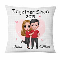 Personalized Couple Together Since Pillow JL272 30O47 thumb 1