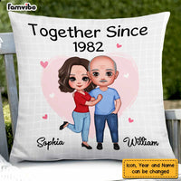 Personalized Couple Together Since Pillow JL272 30O47 thumb 1