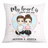 Personalized Couple Cute Pillow JL274 30O31 1