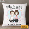 Personalized Couple Cute Pillow JL274 30O31 1