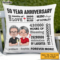 Personalized Couple Anniversary Pillow JL271 32O47 thumb 1