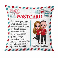 Personalized Couple Love Letter Pillow JL274 23O47 thumb 1