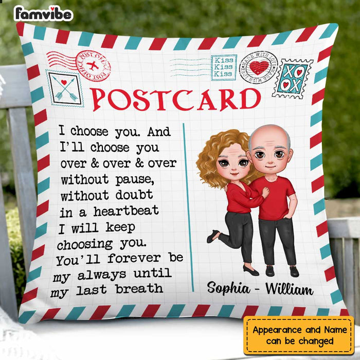 Personalized Couple Love Letter Pillow JL274 23O47 Famvibe