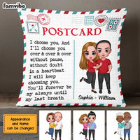 Personalized Couple Love Letter Pillow JL274 23O47 thumb 1