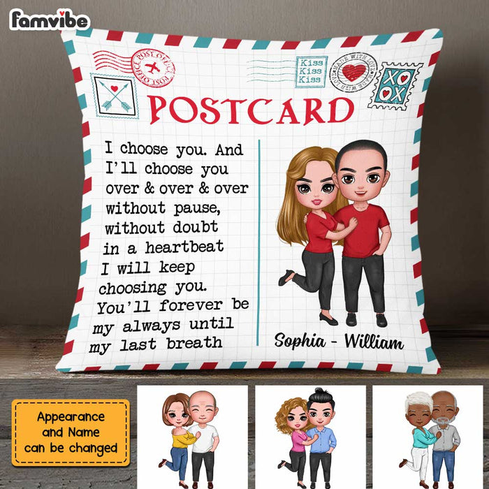 Personalized Couple Love Letter Pillow JL274 23O47 1
