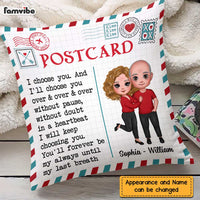 Personalized Couple Love Letter Pillow JL274 23O47 thumb 1
