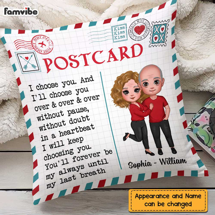 Personalized Couple Love Letter Pillow JL274 23O47 1