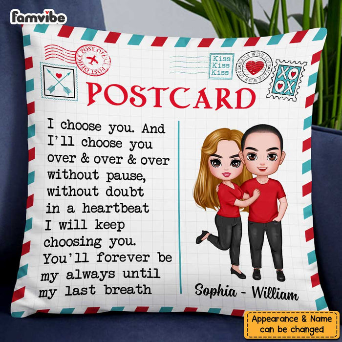 Personalized Couple Love Letter Pillow JL274 23O47 Famvibe