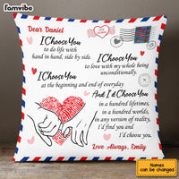 Personalized Couple Love Letter I Choose You Pillow JL276 23O53 thumb 1