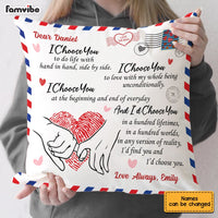 Personalized Couple Love Letter I Choose You Pillow JL276 23O53 thumb 1