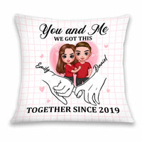 Personalized Love Couple Anniversary Pillow JL282 32O34 thumb 1
