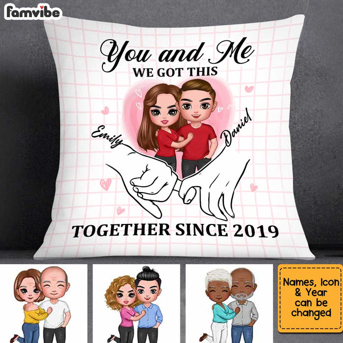Personalized Love Couple Anniversary Pillow JL282 32O34 1