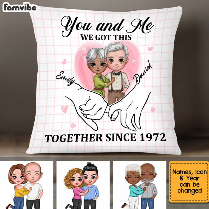 Personalized Love Couple Anniversary Pillow JL282 32O34 1