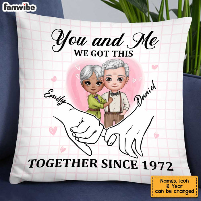 Personalized Love Couple Anniversary Pillow JL282 32O34 1