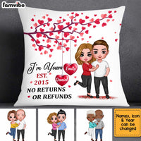 Personalized Couple Love Tree Pillow JL287 32O34 thumb 1