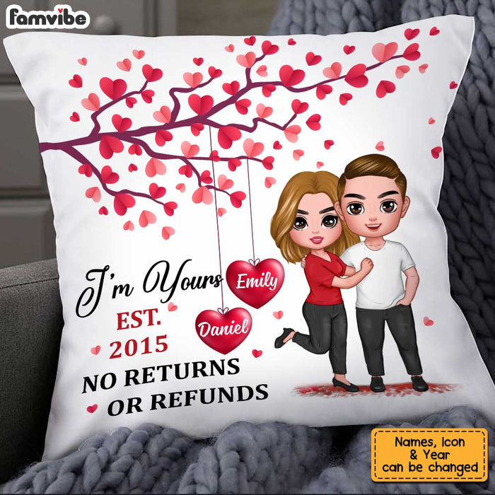 Personalized Couple Love Tree Pillow JL287 32O34 1
