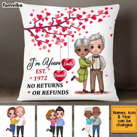 Personalized Couple Love Tree Pillow JL287 32O34 thumb 1